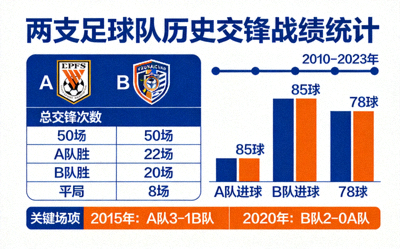 两支足球队历史交锋战绩与胜负统计信息图